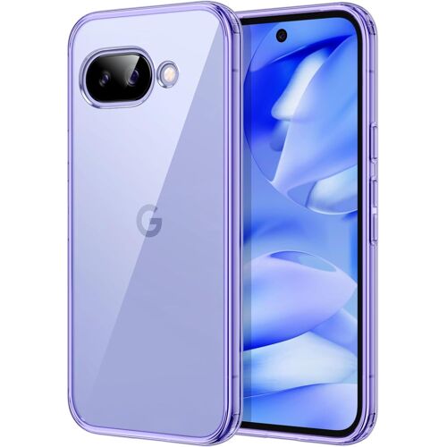 KALANKA-Coque pour Google Pixel 9a 6,3 Pouces 2025, Étui Housse de Protection Anti-Jaunissement Antichoc, Dos PC Dur Anti-Rayures (Iris)