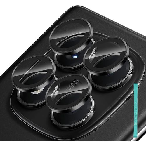 CAUC-Protection Objectif Caméra pour Xiaomi Redmi Note 14 Pro 4G, Dureté 9H Caméra Arrière Protecteur, [Anti Rayures] Ultra Résistant Film Camera Verre Trempé-8 Pièces