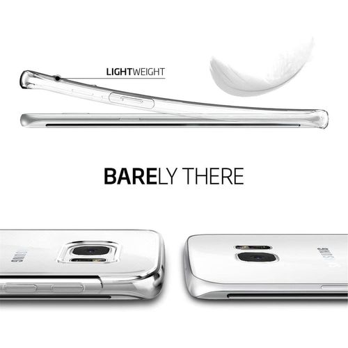 Coque Transparente Pour Samsung S7 Edge [Coque En Silicone] [%100 % Transparent] [Matériau Allemand] [Ultra Fin] Coque De Protection Transparente Pour Samsung Galaxy S7 Edge