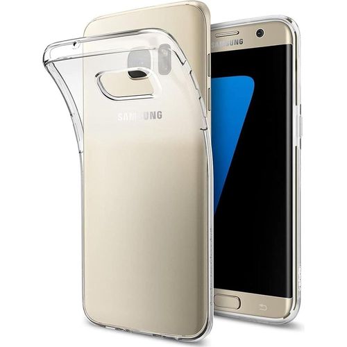Coque Transparente Pour Samsung S7 Edge [Coque En Silicone] [%100 % Transparent] [Matériau Allemand] [Ultra Fin] Coque De Protection Transparente Pour Samsung Galaxy S7 Edge