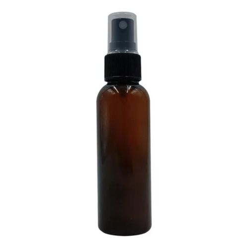 Atomiseur noir 60 ml, flacon ambré, 50 pièces