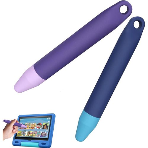 2 Pcs Stylet Pour Enfants Antidérapants Durable Stylet Pour Tablette Universel Capacitif Stylus Pour Smartphones Tablettes Montre Intelligente