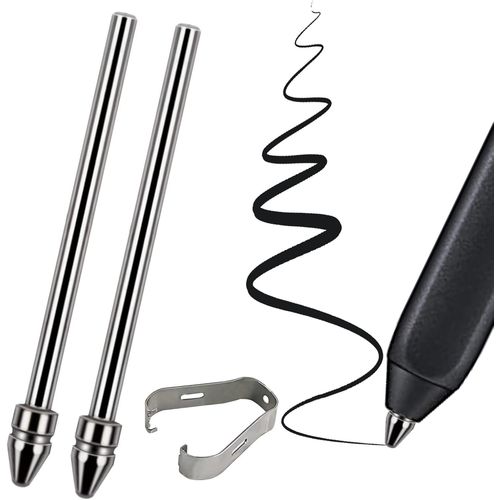 TRAHOO-Lot de 2 pointes de crayon universelles en alliage de titane compatibles avec BOOX Pen 2 Pro, iReader, IFLYYTEK, Lamy AL-Star Digital Pen