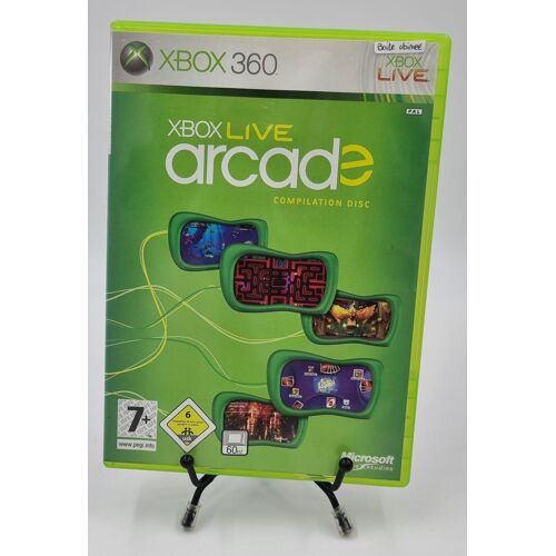Jeu Xbox 360 Xbox Live Arcade Compilation Disc En Boite, Sans Notices (Boite Abîmée)