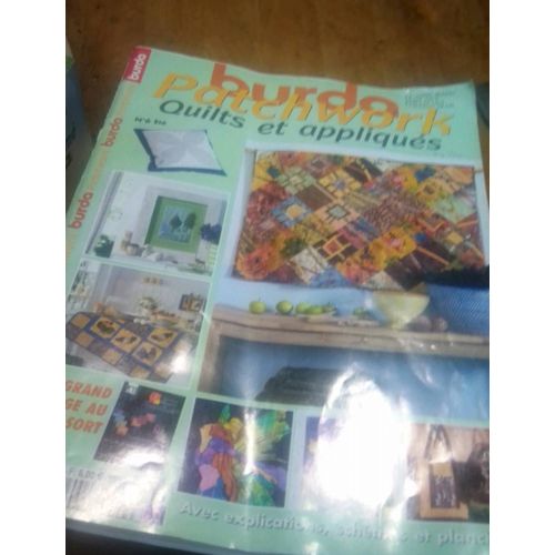 Burda Patchwork Outils Et Appliqués