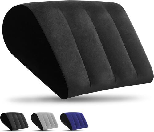Coussin Sexe Oreiller Gonflable-Coussin De Position Sexe Gonflable Pour Un Soutien En Profondeur Des Positions,Jouet Sexuel Gonflable Mobilier Érotique Pour Hommes,Femmes,Couples(Noir)