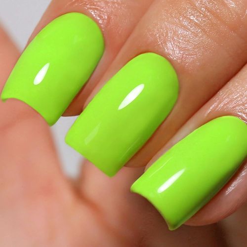 Gjhgf-Vernis Semi Permanent Néon, 15ml Néon Jaune Nail Polish Art Démarrage Manucure Vernis À Ongles Gels Printemps Eté Gel Uv Diy Art 