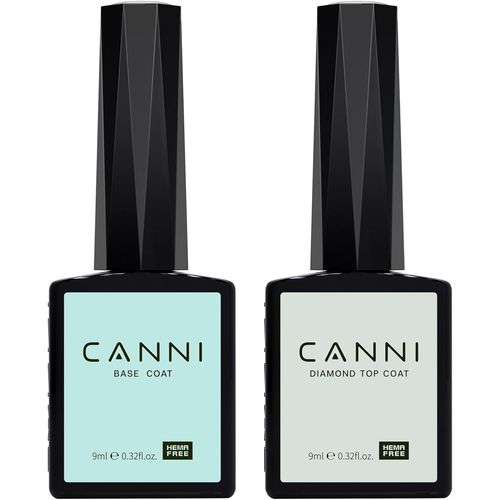 Vernis Semi Permanent Top Coat & Base Coat,No Wipe Top Coat Gel Uv Set,Vernis À Ongles Gel Semi Permanent Manucure Gel Nail Polish Pailletée 