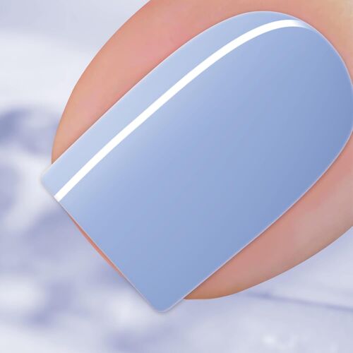 Gel Vernis À Ongles, Gel Vernis À Ongles Été Gel Couleur Absorbant Uv Led Vernis À Ongles 1 Bouteille 15ml 0.5 Oz Nail Art Diy Accueil Couleur Chaude Ongles (Baby Blue 360) 