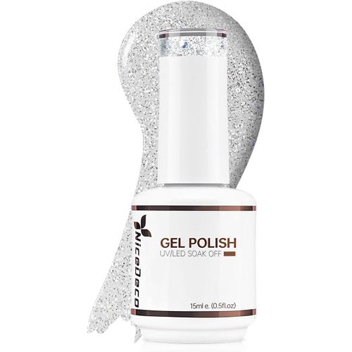 15ml Vernis Gel Semi Permanent Rose, Vernis À Ongles Gel Polish Uv Led Soak Off Brillant Longue Durée (05) 