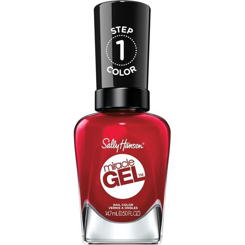 Vernis À Ongles Miracle Gel - Effet Gel Longue Tenue - Sans Lampe Uv - Facile À Enlever - 680 Rhapsody Red 14,7 Ml 