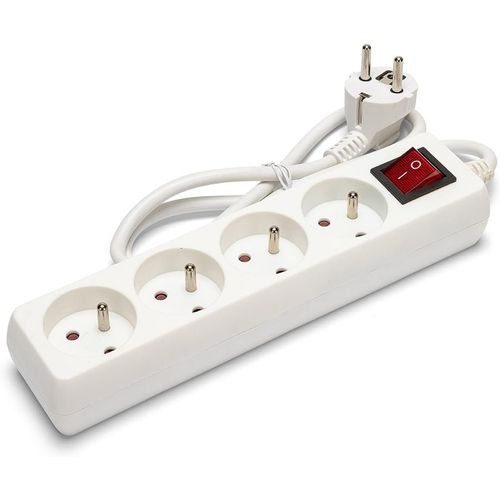 Loc-Bloc Multiprise 10/16A + Interrupteur-3G1Mm2,4 Prises