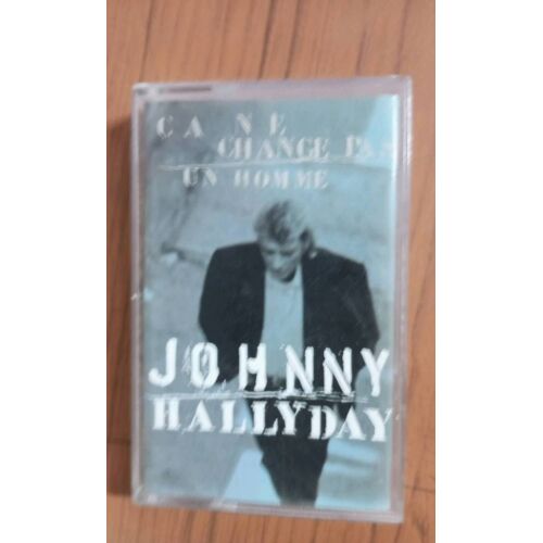 Johnny Hallyday Ça Ne Change Pas Un Homme/ K7 Audio