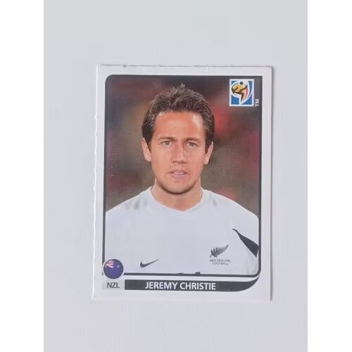 Autocollant Sticker Panini World Cup Fifa South Afrika 2010 Nouvelle-Zélande Jeremy Christie No 460