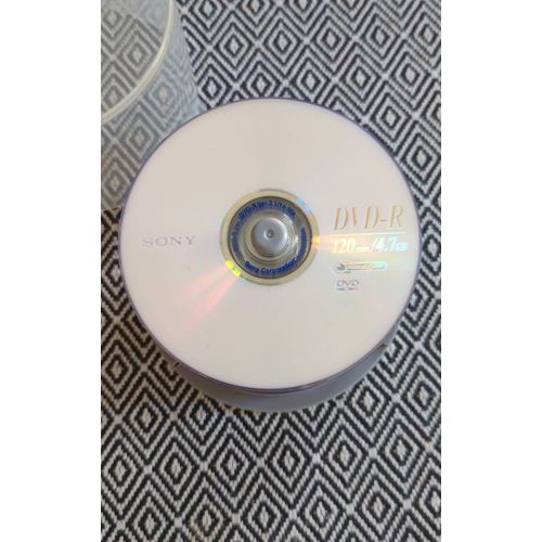 DVD -R Sony. Lot de 50 en parfait état.