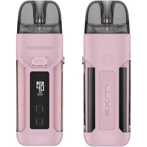 SUBZONAL-LUXE X Pro Kit (rose) 40 W, vaporisateur E-Cig équipé d'un pod Mesh Luxe X 0,4 ¿ de 5 ml, stylo vape alimenté par une batterie intégrée de 1 500 mAh, sans nicotine