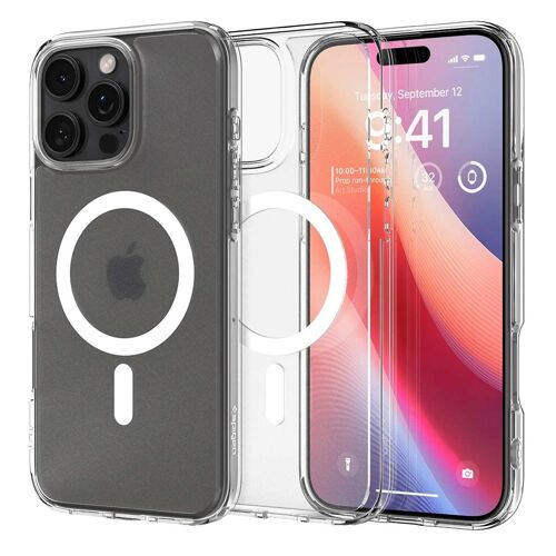 Spigen Coque Ultra Hybrid MagSafe iPhone 16 Pro Frost Clear