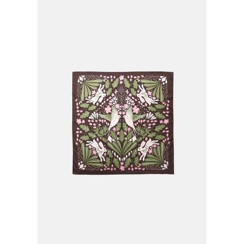 Stradivarius Foulard Imprimé Fuchsia Os