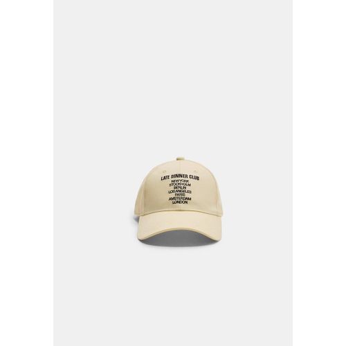 Stradivarius Casquette À Message Or Os