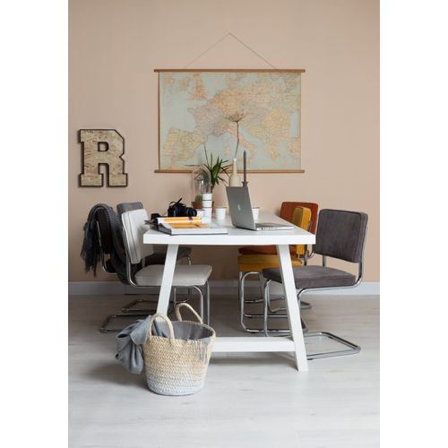 Chaise En Tissu Vert