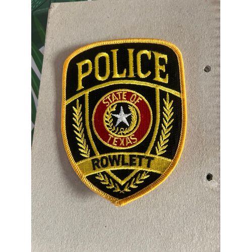Patch À Coller Ou Coudre Police State Of Texas - Rowlett