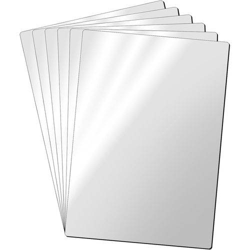 PATQ-Papier Imprimable Magnétique 6 Feuilles Papier Magnétique Brillant pour Imprimante à jet d'encre Film Magnétique pour Réfrigérateur pour Photos Panneaux Artisanaux DIY 15CMx21CM (MSP598306LM)