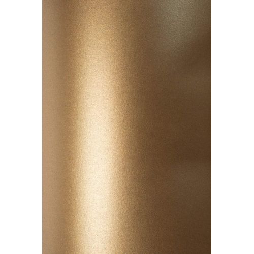 10x carton brillant marron nacré 300g A5 148x210mm Sirio Pearl Fusion Bronze papier décoratif effet métallique pour invitations cartes de v?ux bricolage billets d'entrée marque-places DIY
