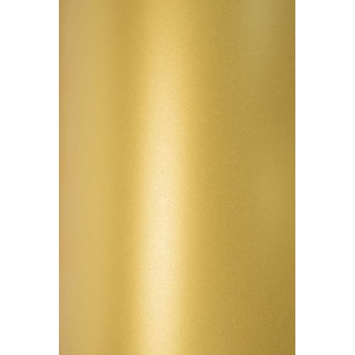 10x carton brillant or nacré 300g A4 210x297mm Sirio Pearl Aurum papier décoratif effet métallique pour invitations cartes de v?ux bricolage billets d'entrée marque-places DIY