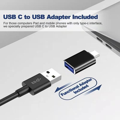 Haut Parleurs PC,Haut Parleurs d'ordinateur,Mini Haut Parleur de Barre de Son PC USB,Enceinte PC pour Ordinateur Portable,Tablette,Ordinateur de Bureau,Smartphone