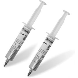 Pâte Thermique Hy710-40G(2*20G) Argent > 3.17W/M-K - Pâte Thermique De Performance Premium Pour Interface Thermique À Base De Carbone, Composé Thermique Pour Refroidisseur D'Uc, Dissipateur [Z278]