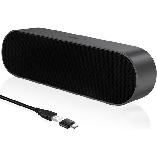 Haut-Parleurs d'Ordinateur, Mini Enceinte PC USB Pour Ordinateur Portable, Tablette, Bureau et Smartphone