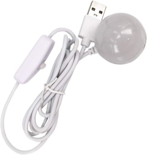 Portable Mini Usb Led Lampe Camping Lumière Lampe Usb Pour Pc Notebook Laptop Livre Lampe Ordinateur Clavier Lampe De Lecture Avec Le Commutateur (Blanc Chaud)[ZHB0979]