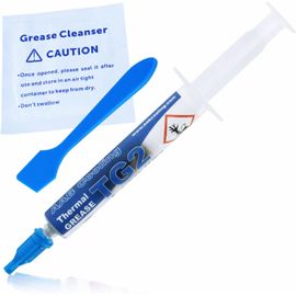 Thermal Grease 2-4G - 5,6 W/Mk - Une Pâte Thermique Pc En Silicone Non Corrosive Qui Facile À Appliquer Pas Le Courant Électrique, Conductivité Thermique Optimale, Pour Pc[Z710]