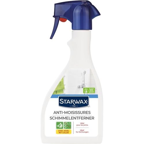 KAL-Anti Moisissure -Spécial Joints De Salle De Bain -Désinfecte Et Élimine Les Traces Noires -Action Blanchissante -Avec Javel -600Ml -Fabriqué En France