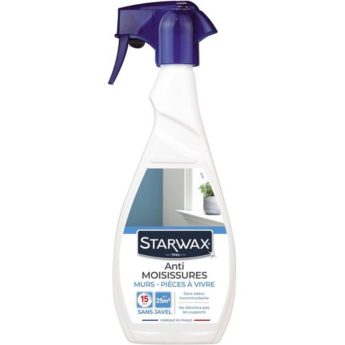 KAL-Anti-Moisissures Pour Murs Et Pièces À Vivre 500Ml -Idéal Pour Éliminer Les Moisissures Sur Les Murs, Plafonds, Contours De Fenêtres Des Pièces À Vivre