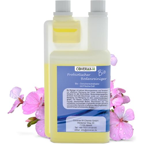 Nettoyant écologique pour sol robotisé, aspirateur et aspirateur à eau 500 ml - Liquide concentré pour parquet - Le détergent est sans traces, peu moussant - Liquide nettoyant pour sol