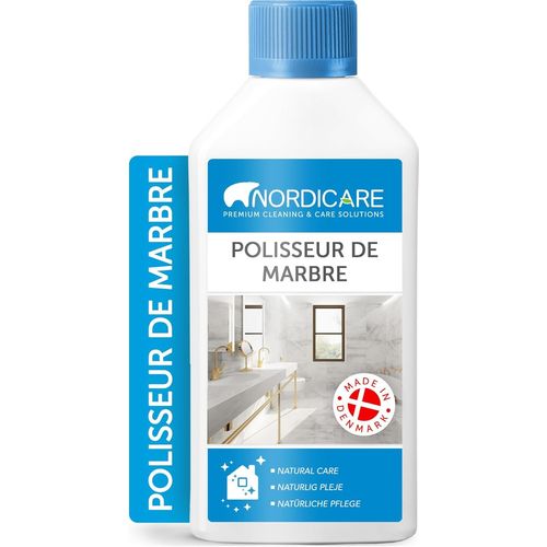 Polissage pour marbre [500 ml] pour l'entretien de la pierre naturelle et artificielle I Nettoyage de polissage du marbre I Nettoyant pour marbre I Nettoyant pour marbre Entretien du marbre