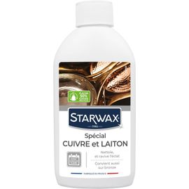 Kal-Nettoyant Spécial Cuivre, Bronze Et Laiton -Nettoie, Détache Et Fait Briller -Effet Longue Durée -Retarde L'effet De L'oxydation -Sans Ammoniaque -Parfum Agréable -Fabrication Française