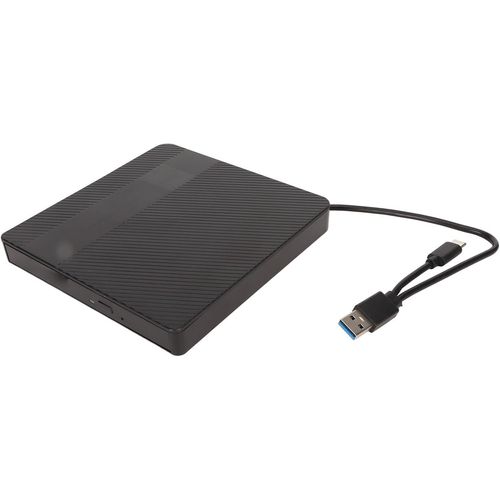 Kit de Boîtier de Lecteur de Disque Optique Externe Portable USB 3.0,Graveur de CD Externe Ultra Fin de Type C,Compatible avec Lecteur Optique SATA CD DVD BD 9,5 Mm 9 Mm (Tapez