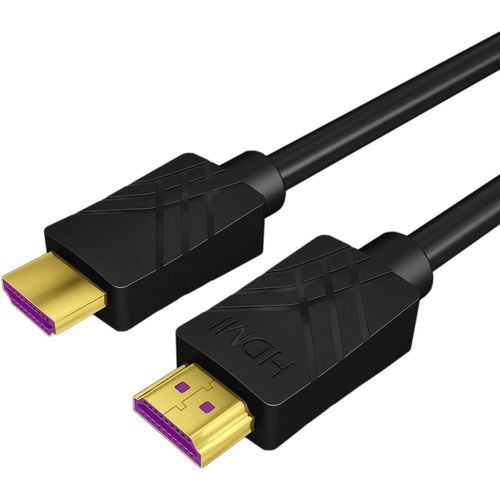 KALANKA-Câble HDMI 1m, HDMI 2.0 4K 60Hz UHD 18Gbps Dolby Vision HDR HDCP2.2 ARC CEC Ethernet pour la Apple TV/Xbox / PS4 / Projecteur 4K / cinéma maison/lecteur Blu-ray