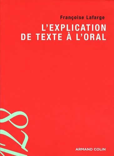 L'explication De Texte À L'oral