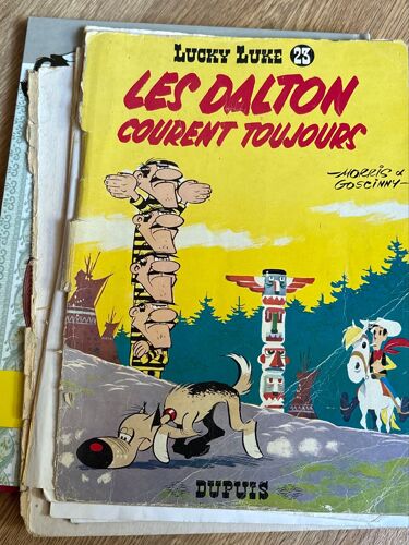 Bande Dessinée, Lucky Luke, Les Dalton Courent Toujours
