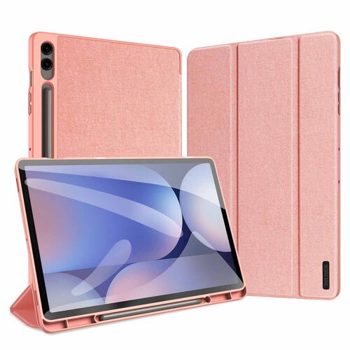 Dux Ducis Coque Tablette Domo Samsung Galaxy Tab S10 Plus / Tab S9 Fe Plus / Tab S9 Plus Rose
