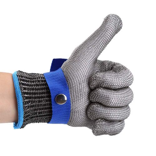 Gants Résistants aux Coupures,Protection de Niveau 5,Gants de Protection contre les Coupures,Gants de Chaîne de Gants D'huîtres,Gants de Boucher pour la Cuisine de Boucherie,