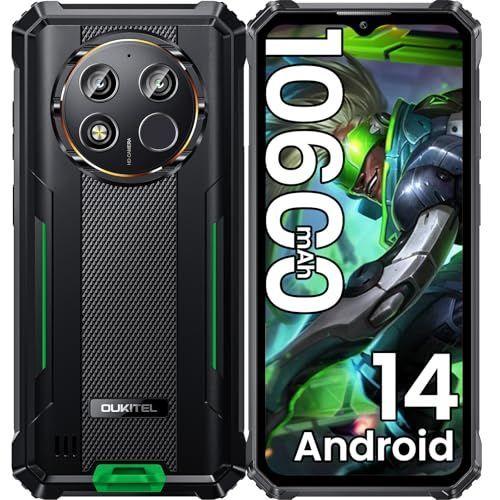 OUKITEL WP28E 4G Téléphone Portable Incassable,4Go+64Go vert