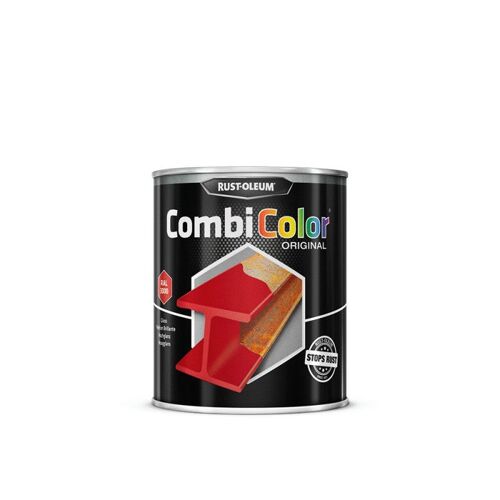 Primaire De Protection Antirouille Et Finition Combicolor Original Rouge Feu Ral 3000 Pot 750ml Rust Oleum 7365.0.75