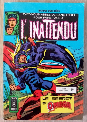 L'Inattendu - No 24 : Le Secret D'Omega (Cosmics Pocket, 1980)