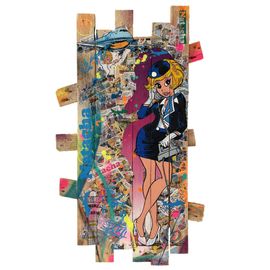Tableau Pop Art Natacha