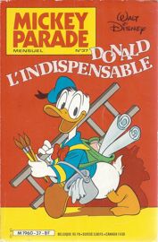 Mickey Parade 37 - Donald L'indispensable - Janvier 1983 - Snef