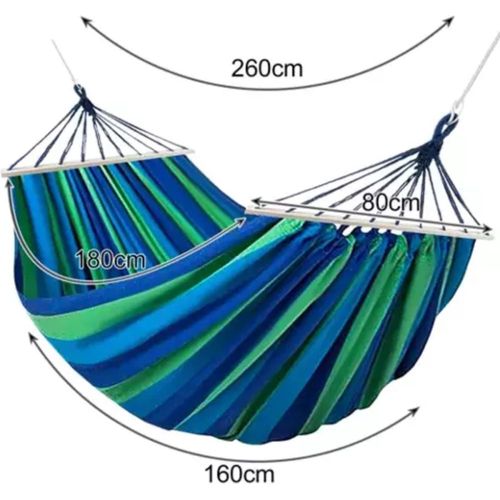 Hamac De Jardin Pour Deux Personnes 260x160cm